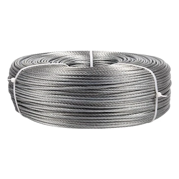 8x19 Galvanized Steel Wire Rope